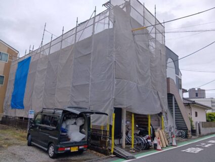 相模原市アパート塗装工事